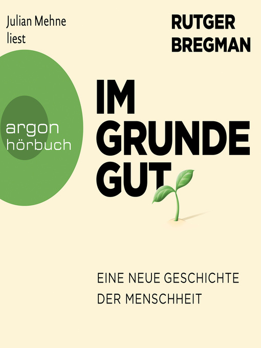 Title details for Im Grunde gut by Rutger Bregman - Wait list